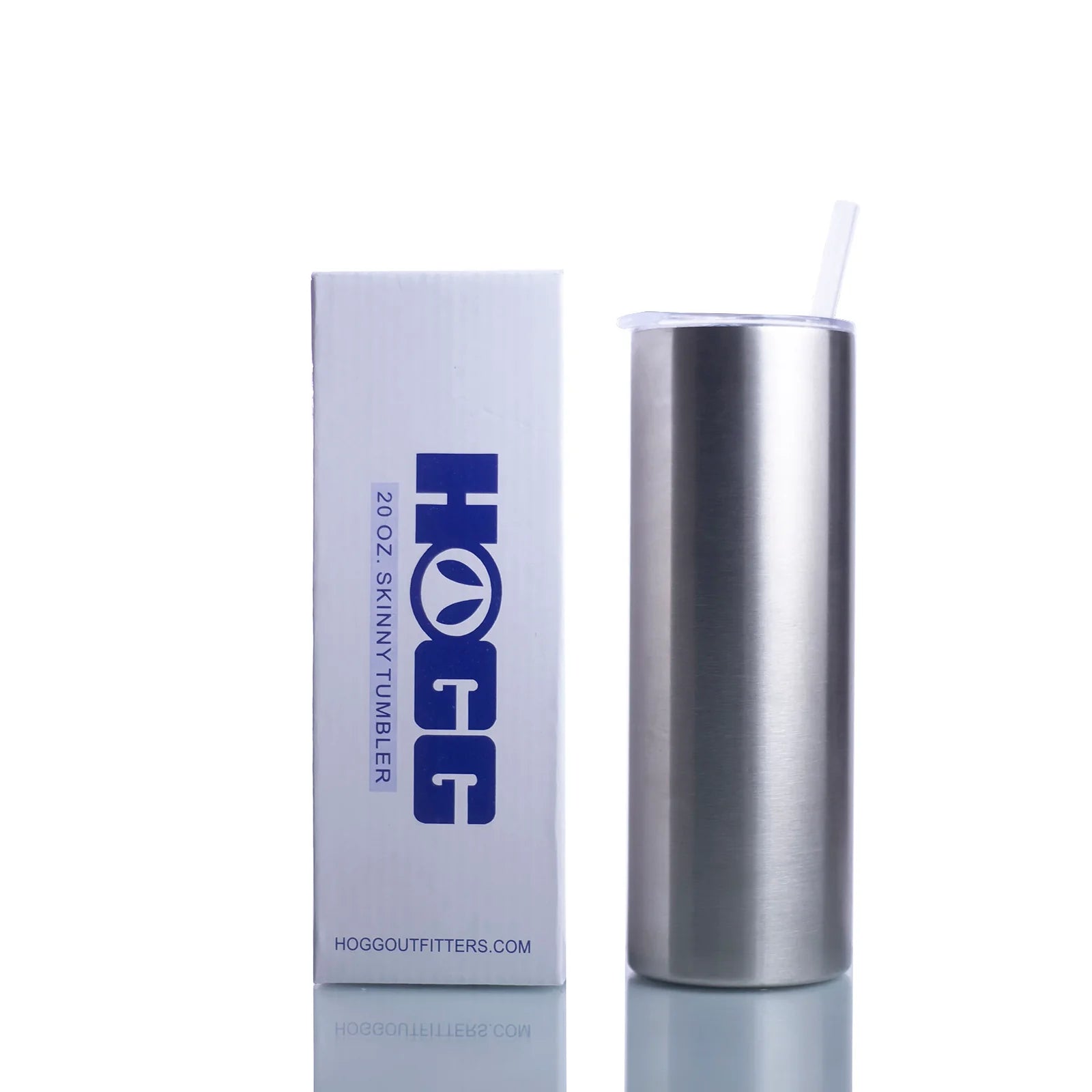 Custom Orders- 20oz SKINNY TUMBLER W/ SLIDING LID &amp; STRAW